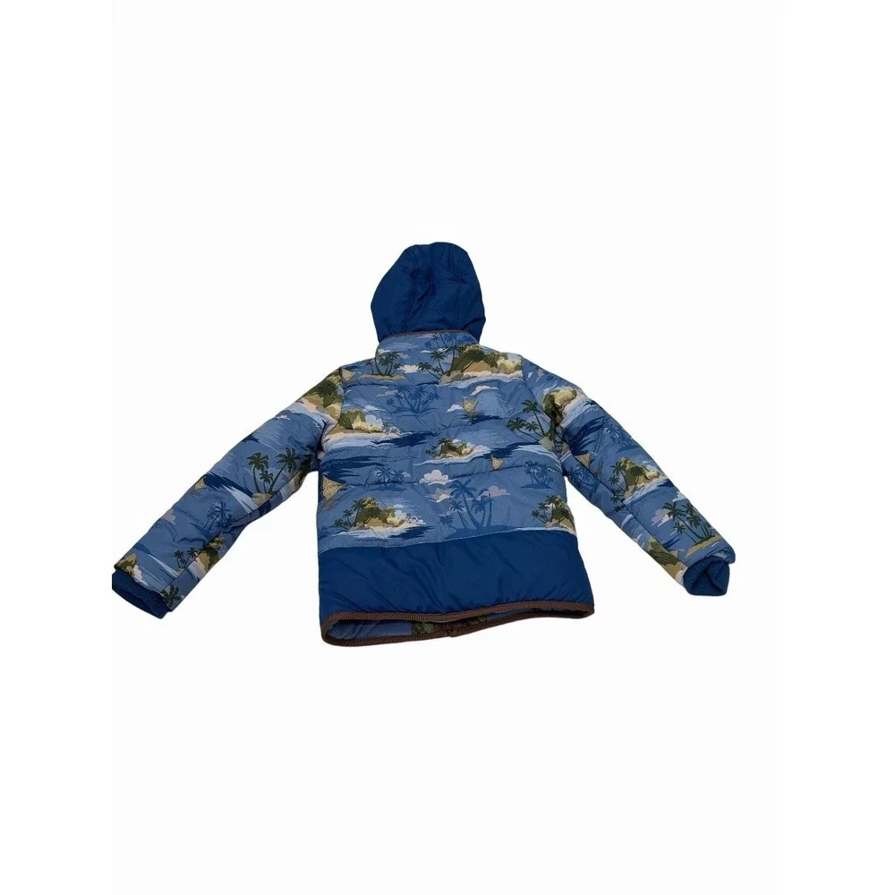 Disney Store Moana Wayfinder Maui Full Zip Hooded Puffer Jacket Sz 5/6